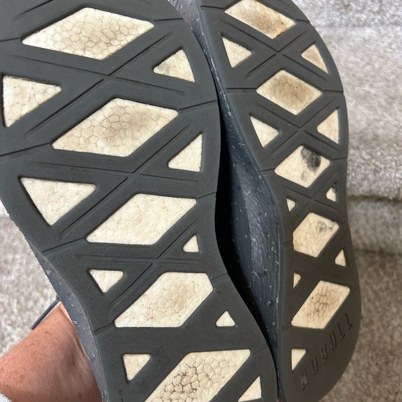 NOBULL Grey Surface Runner Rip Stop Sneakers. Men’s 8/womens 9.5. EUC. Running - Picture 10 of 16